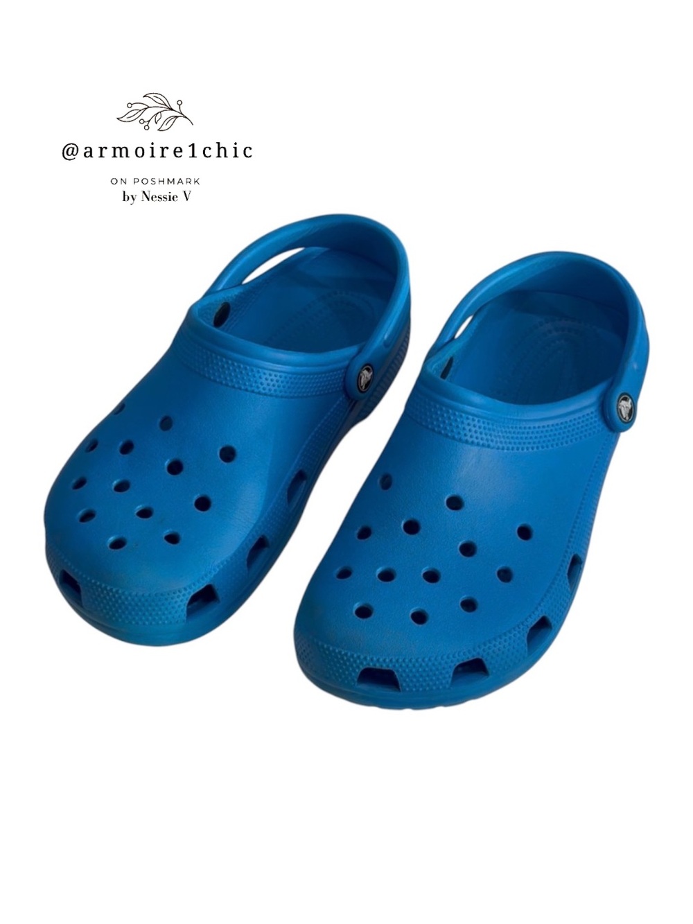 CROCS  | Blue Bolt Regular Casual Clogs | Men’s Size 10